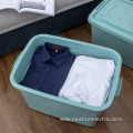 Home large plastic clothes toy storage container box